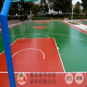硅PU球场地坪